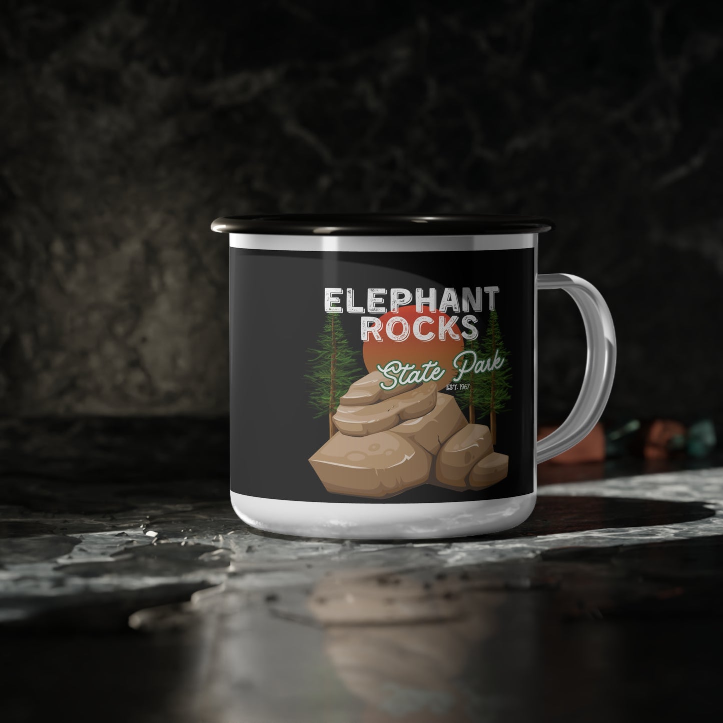 MO State Park | Camp Cup | Elephant Rocks |