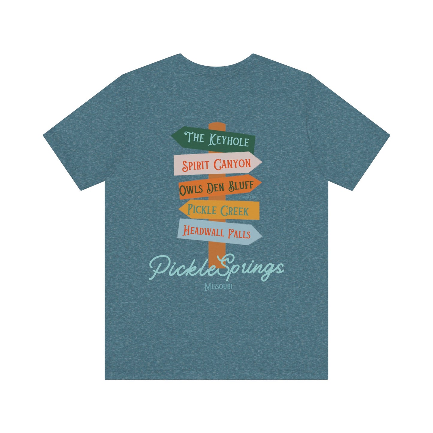 Pickle Springs | Missouri | Vintage Style | Outdoors | Unisex Tee
