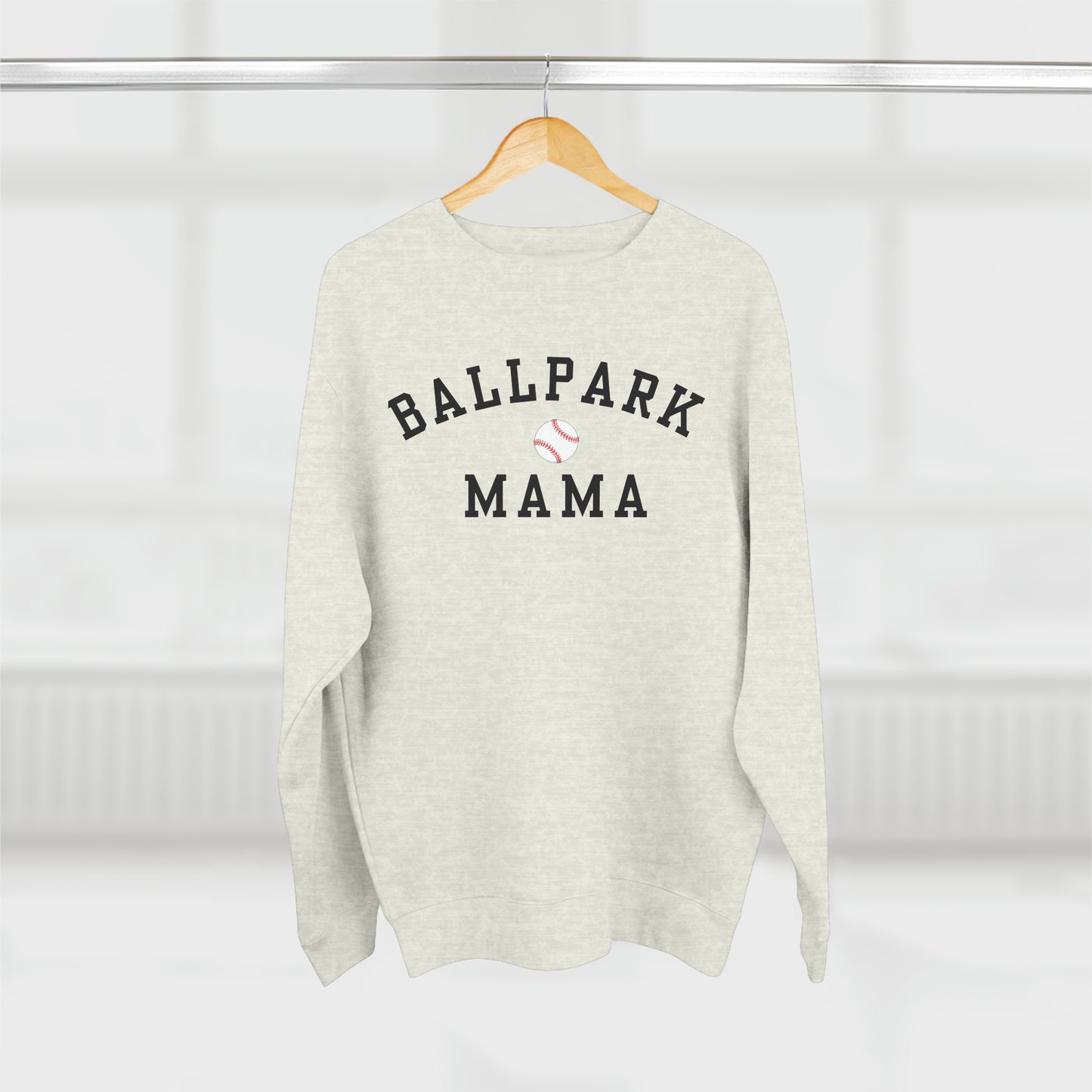 Ballpark Mama Crewneck Sweatshirt