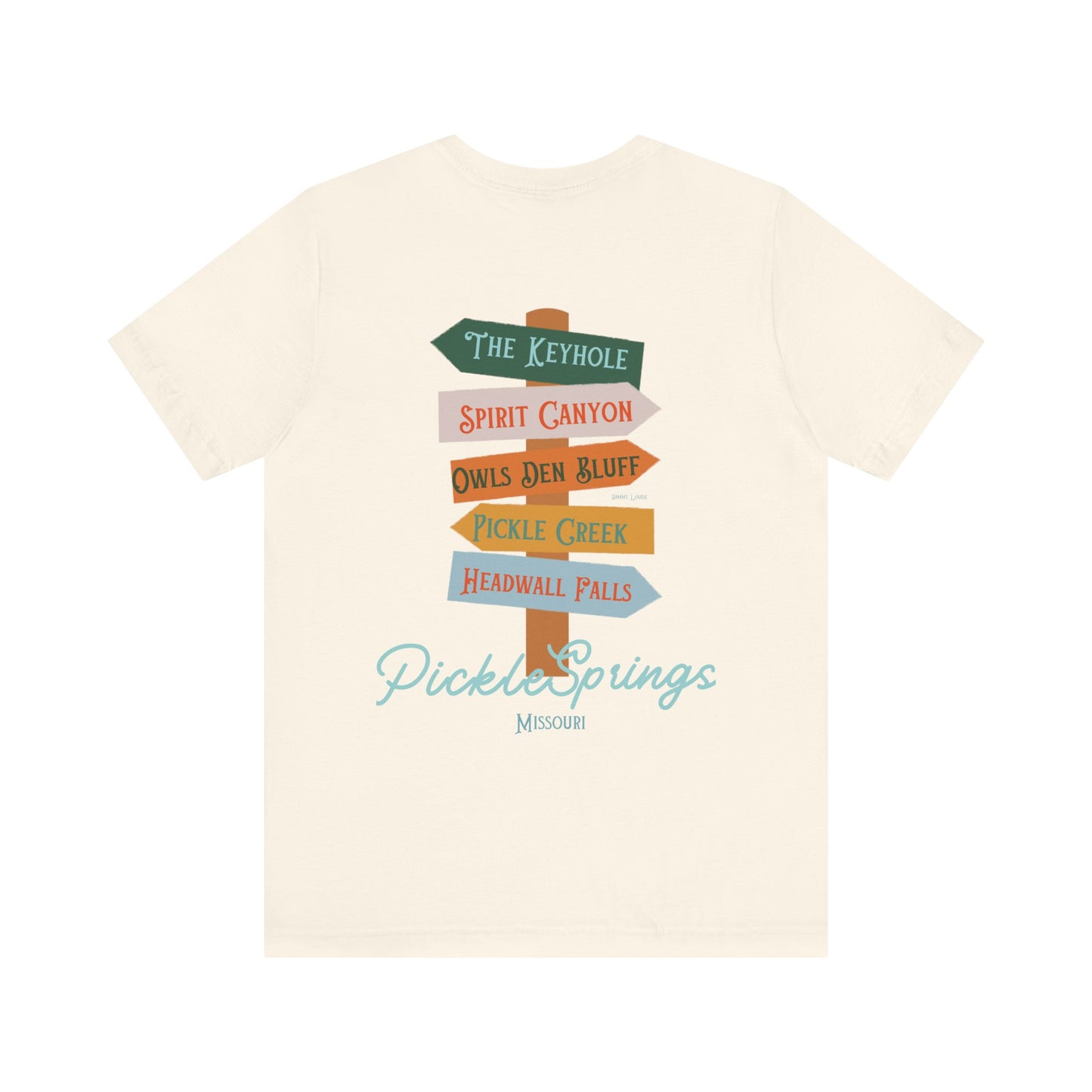 Pickle Springs | Missouri | Vintage Style | Outdoors | Unisex Tee