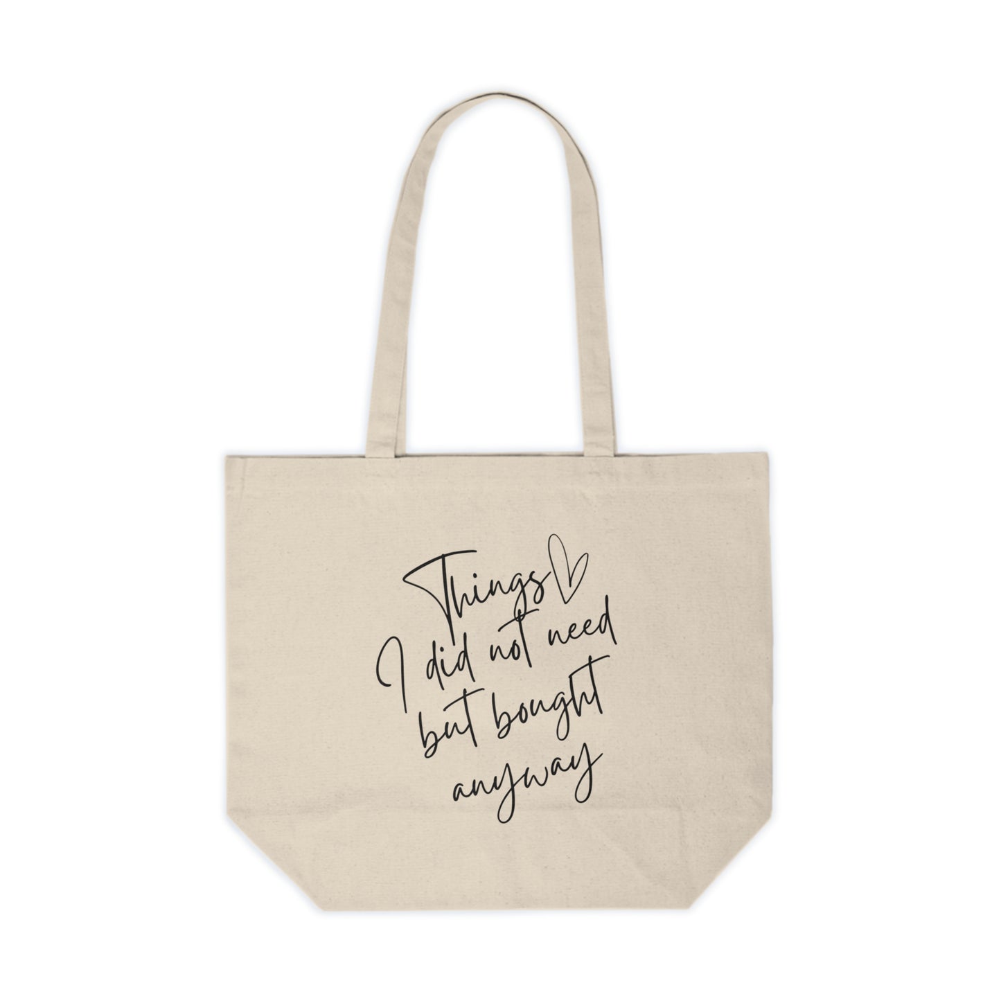Canvas Tote Things I did not need