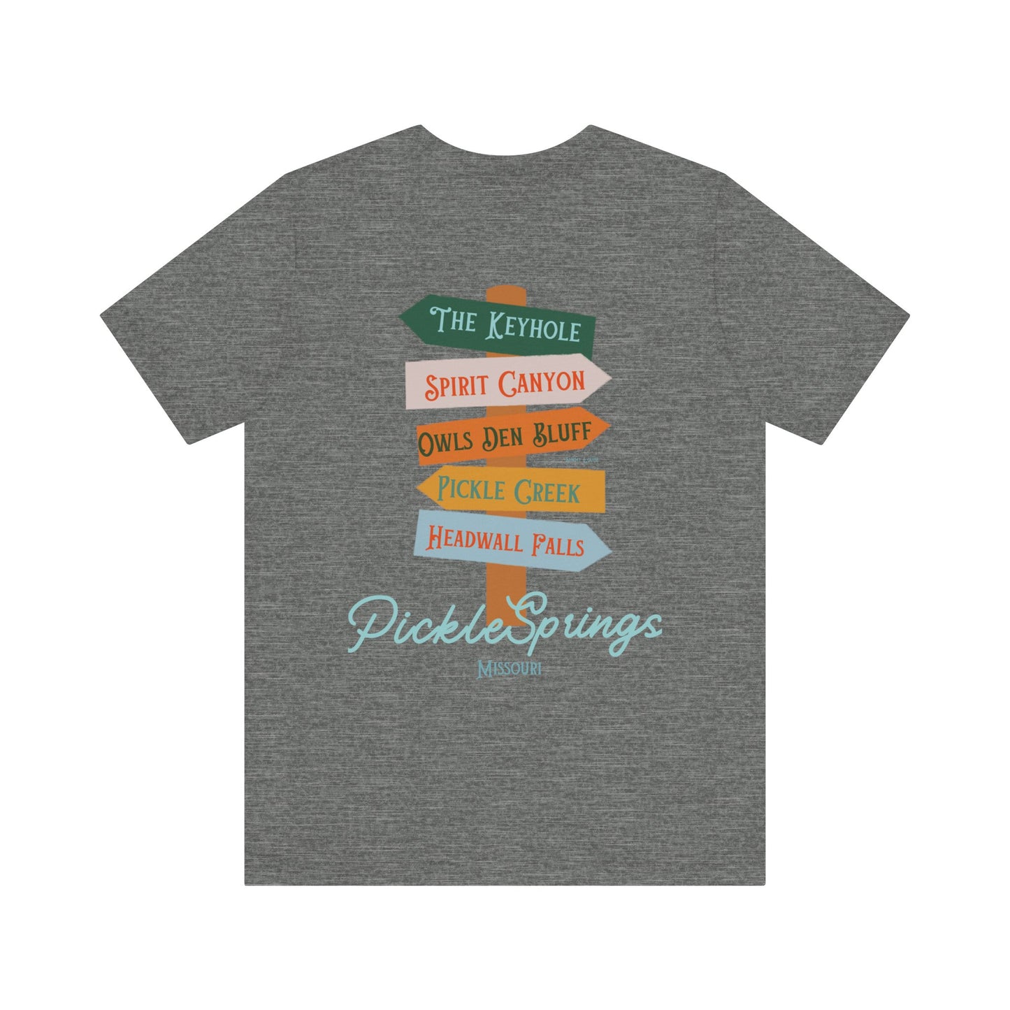 Pickle Springs | Missouri | Vintage Style | Outdoors | Unisex Tee
