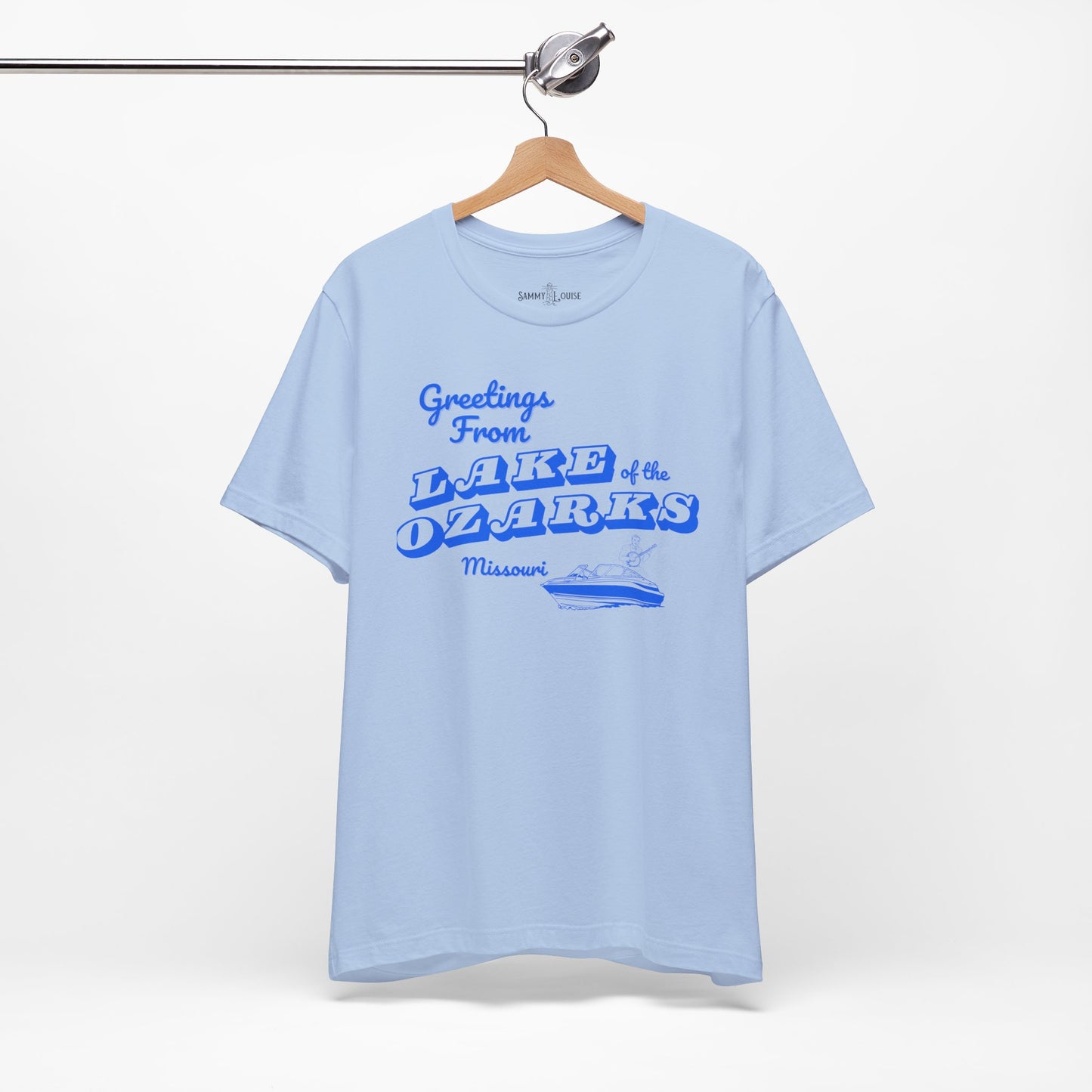 Greetings From Lake of the Ozarks | Vintage Style | unisex Tee | Missouri