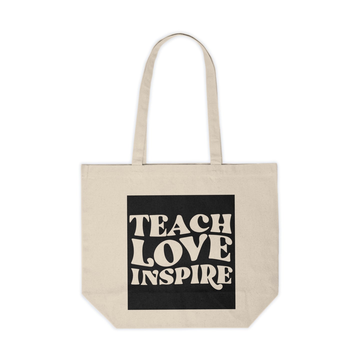 Teacher Canvas Tote