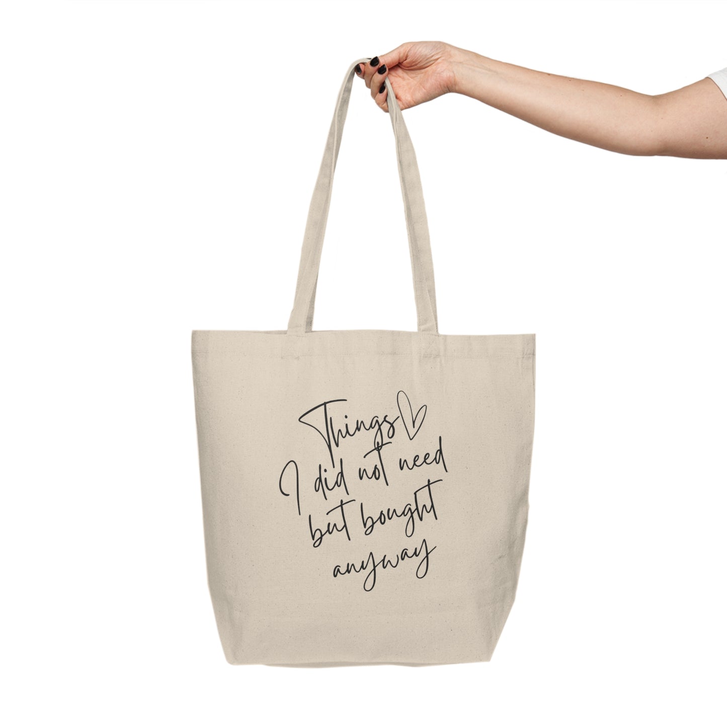 Canvas Tote Things I did not need