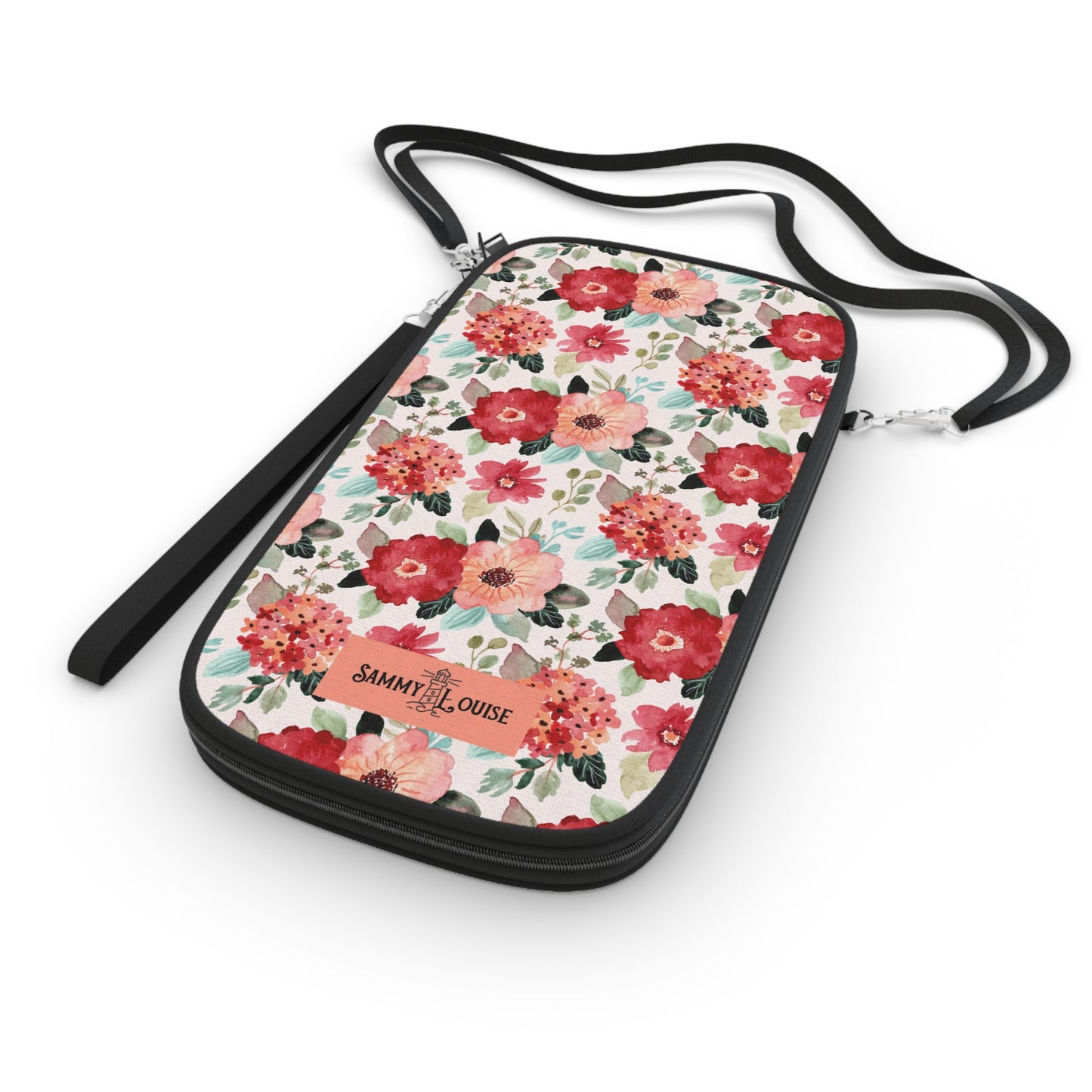 Vintage style Floral zipper Wallet
