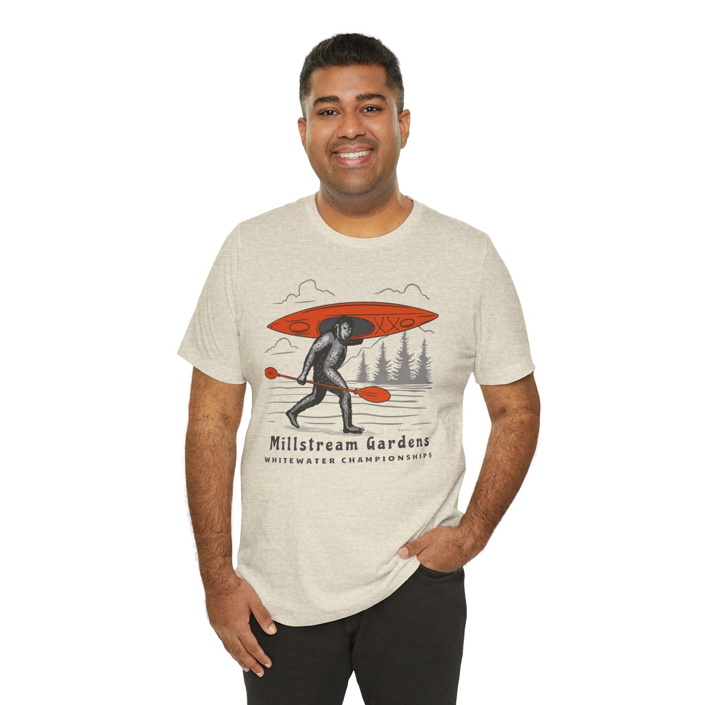 Adult Unisex Outdoor Tee | Millstream Gardens | Vintage Stye | Whitewater | Missouri |