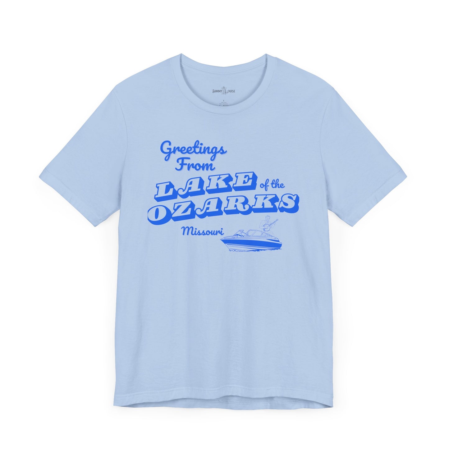 Greetings From Lake of the Ozarks | Vintage Style | unisex Tee | Missouri