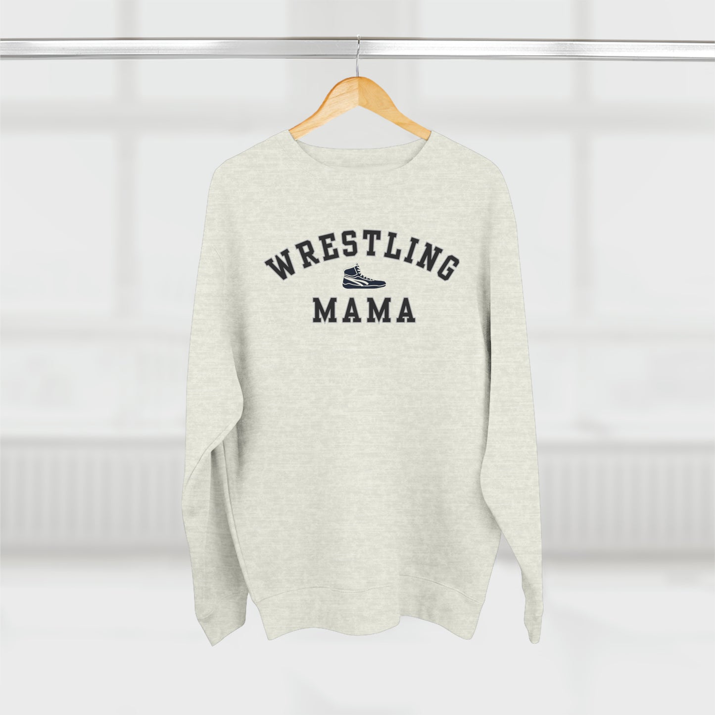 Wrestling Mama Crewneck Sweatshirt