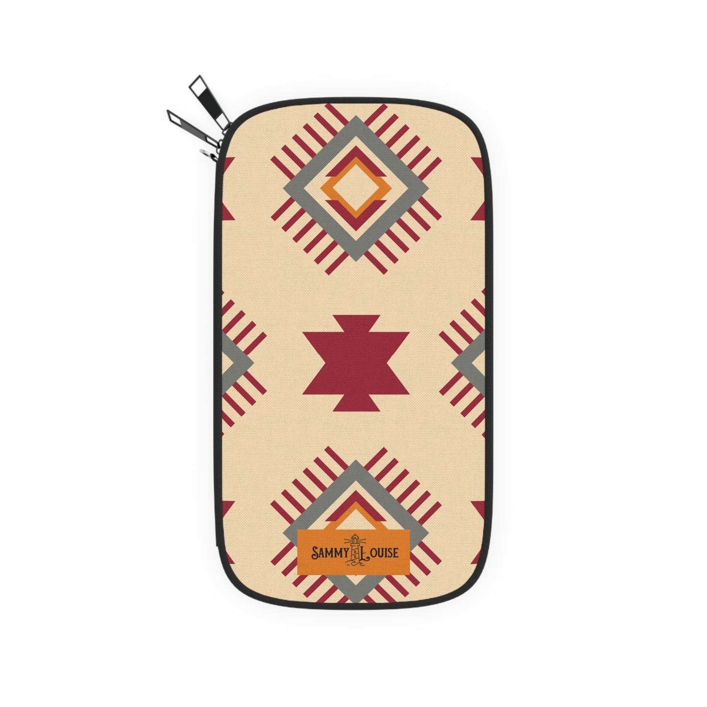 Southwest Heritage Vintage Style Zipper Wallet