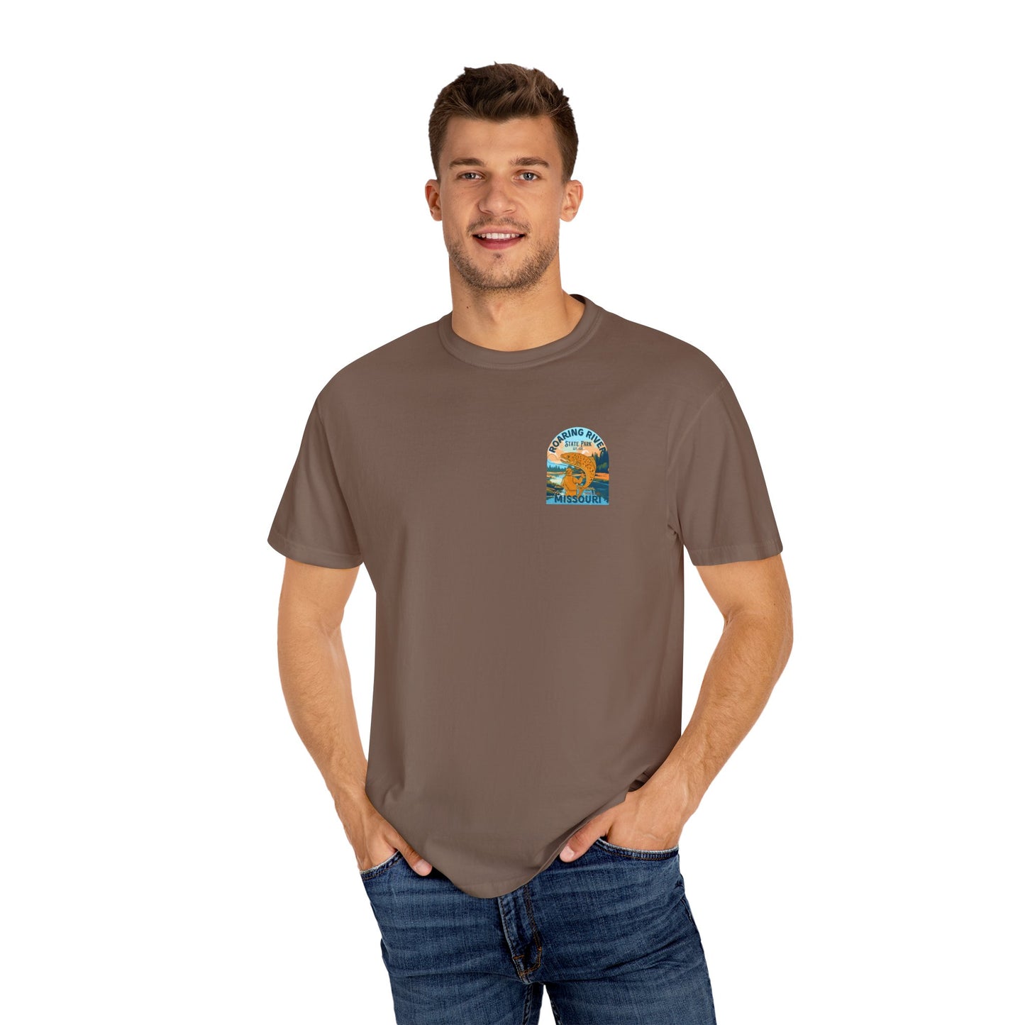 Roaring River | Garment-Dyed T-shirt | Missouri State Park