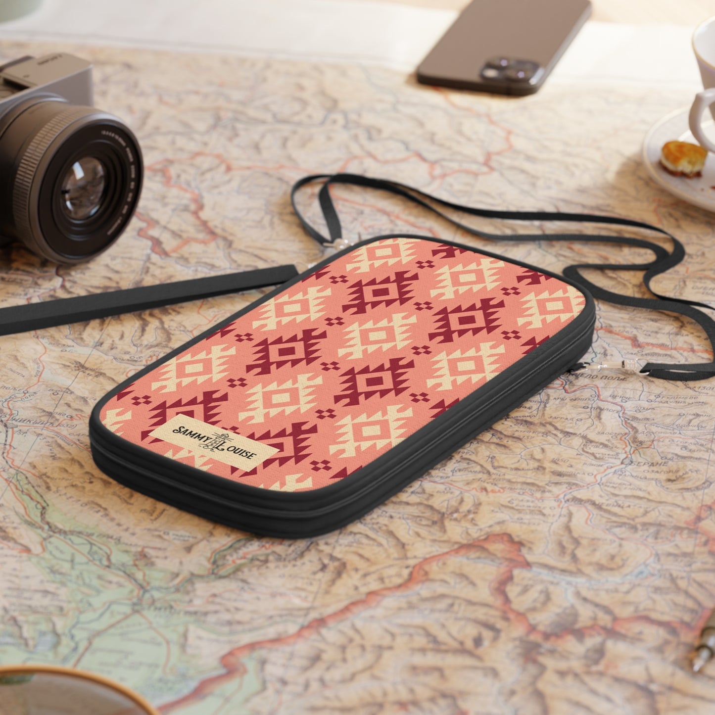 Desert Aztek Vintage style zipper Wallet