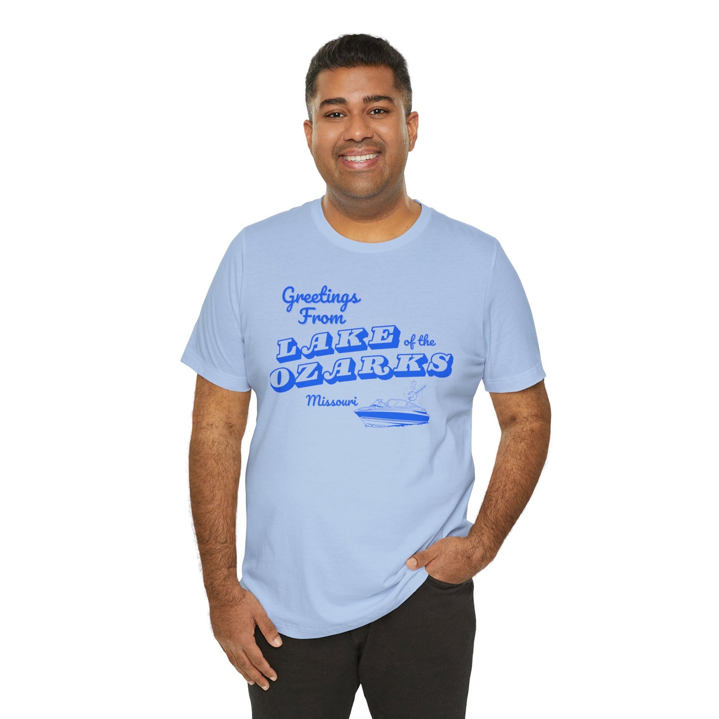 Greetings From Lake of the Ozarks | Vintage Style | unisex Tee | Missouri