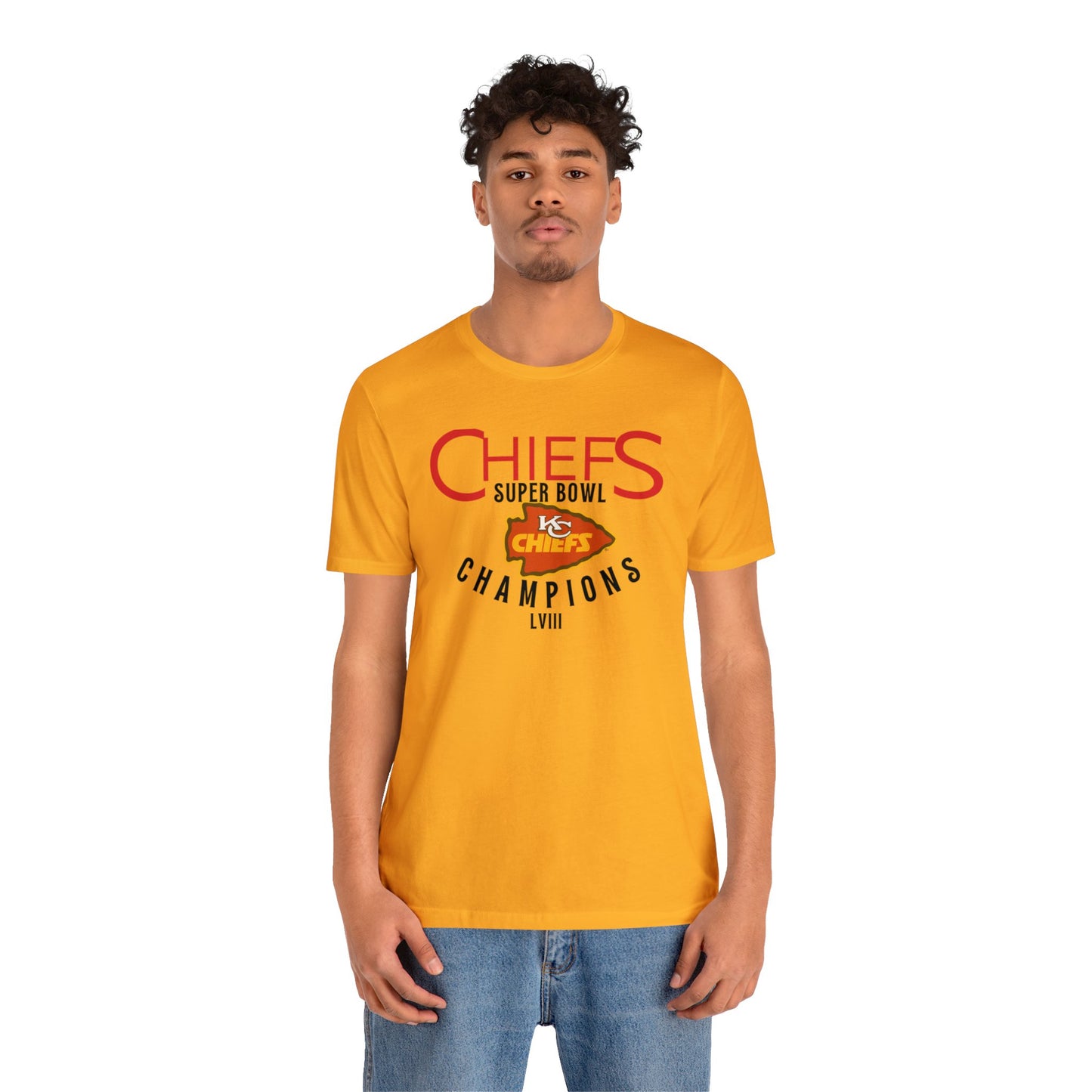 Adult KC Arrowhead | Super Bowl Champions | KC Chiefs Unisex Jersey Short Sleeve Tee