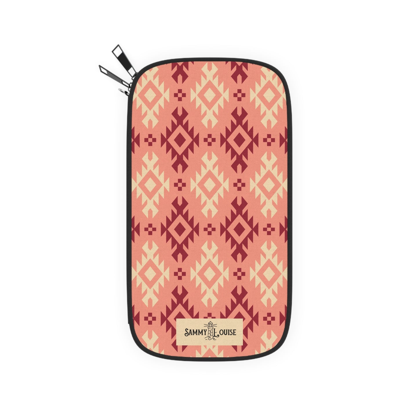 Desert Aztek Vintage style zipper Wallet