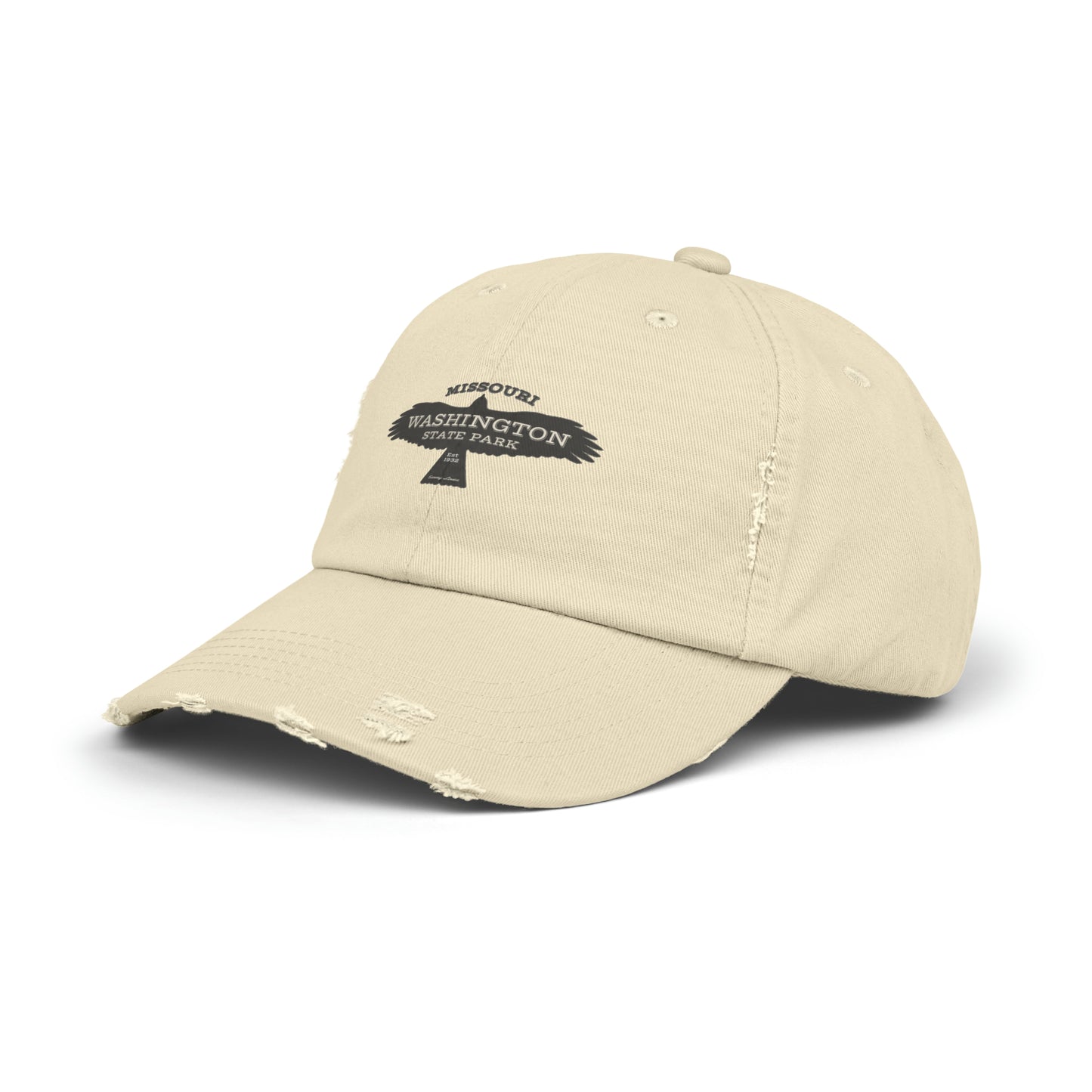 Washington State Park Unisex Distressed Cap