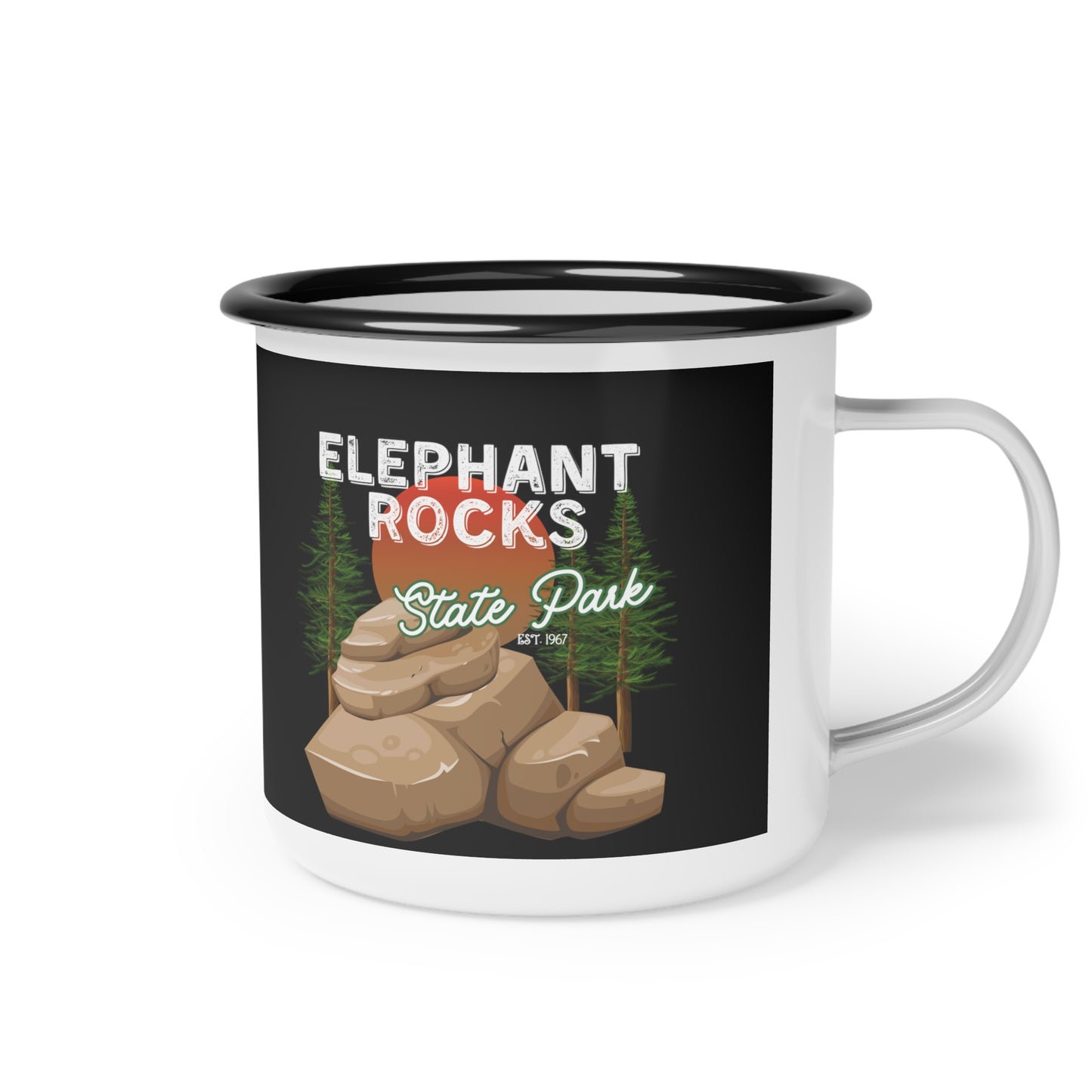 MO State Park | Camp Cup | Elephant Rocks |