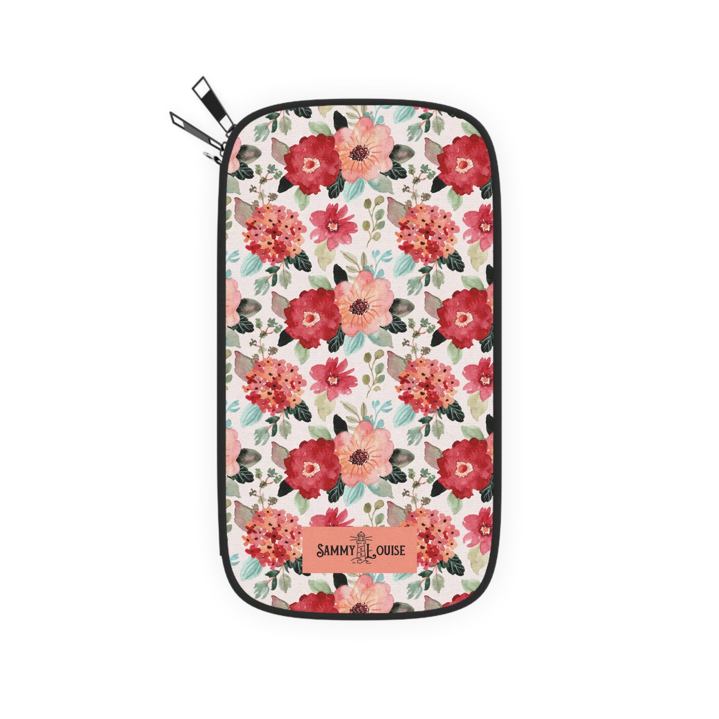 Vintage style Floral zipper Wallet