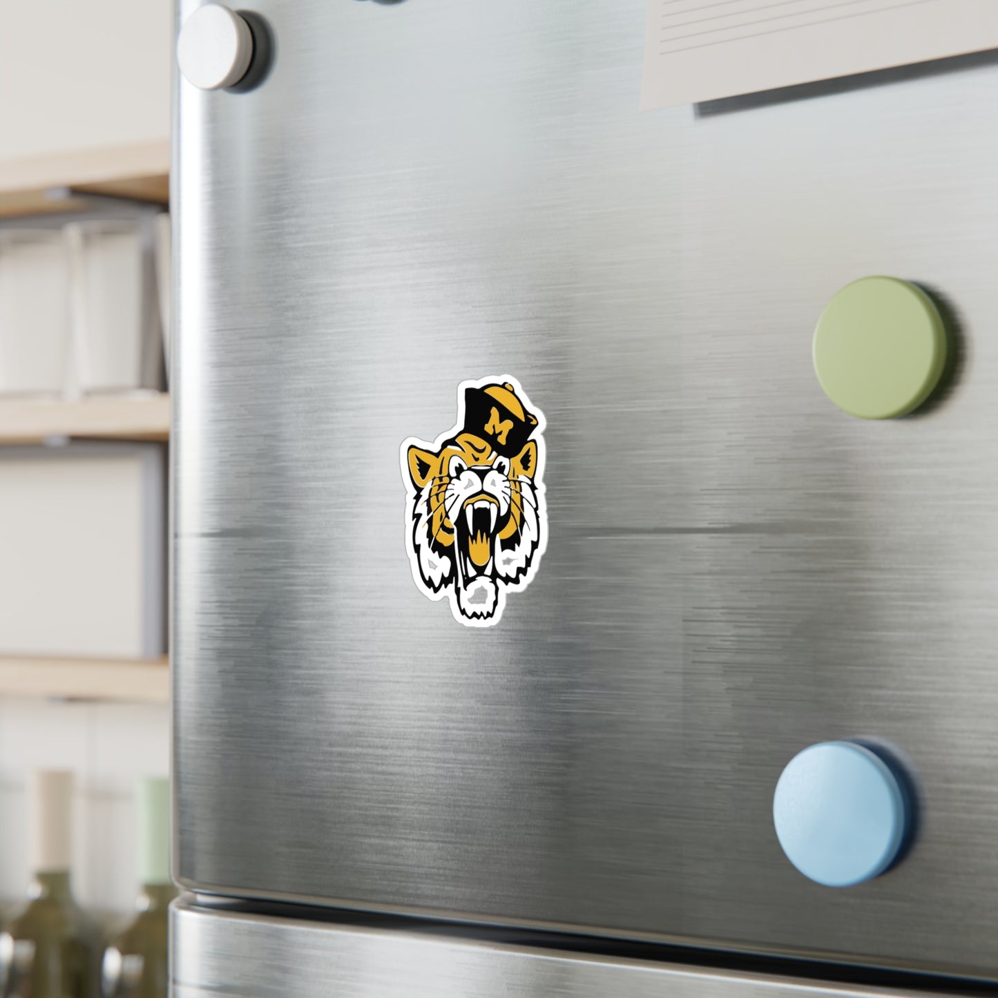 Mizzou Vintage Tiger Mascot Vinyl Decal