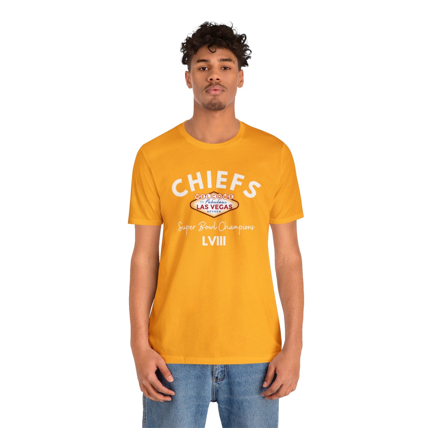 Adult Las Vegas | Super Bowl Champions | KC Chiefs Unisex Jersey Short Sleeve Tee