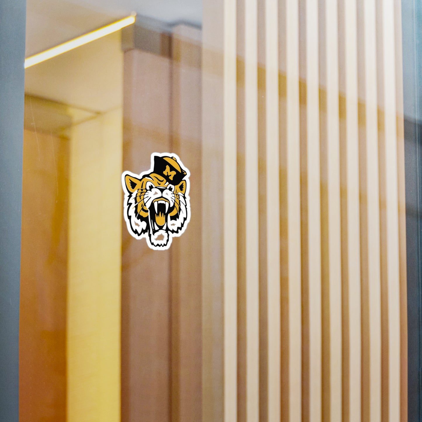 Mizzou Vintage Tiger Mascot Vinyl Decal