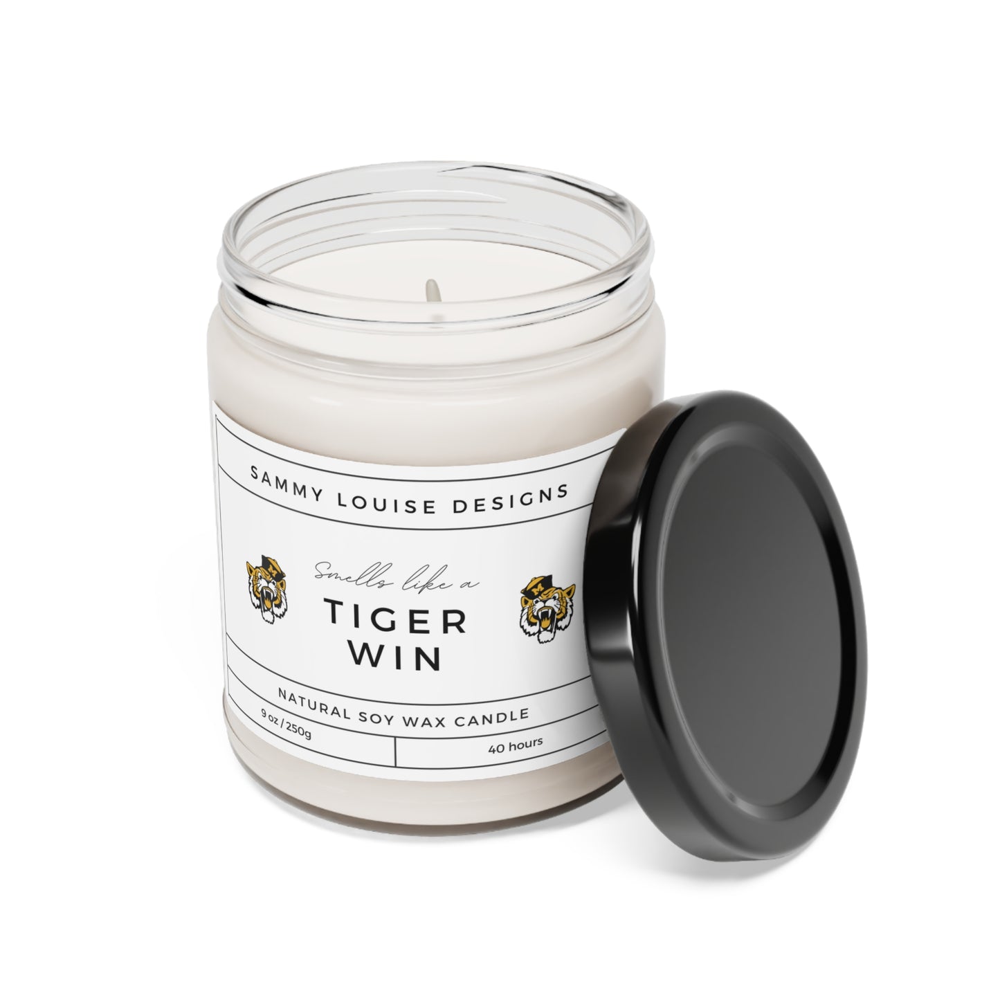 Smells like a Tiger Win Scented Soy Candle, 9oz