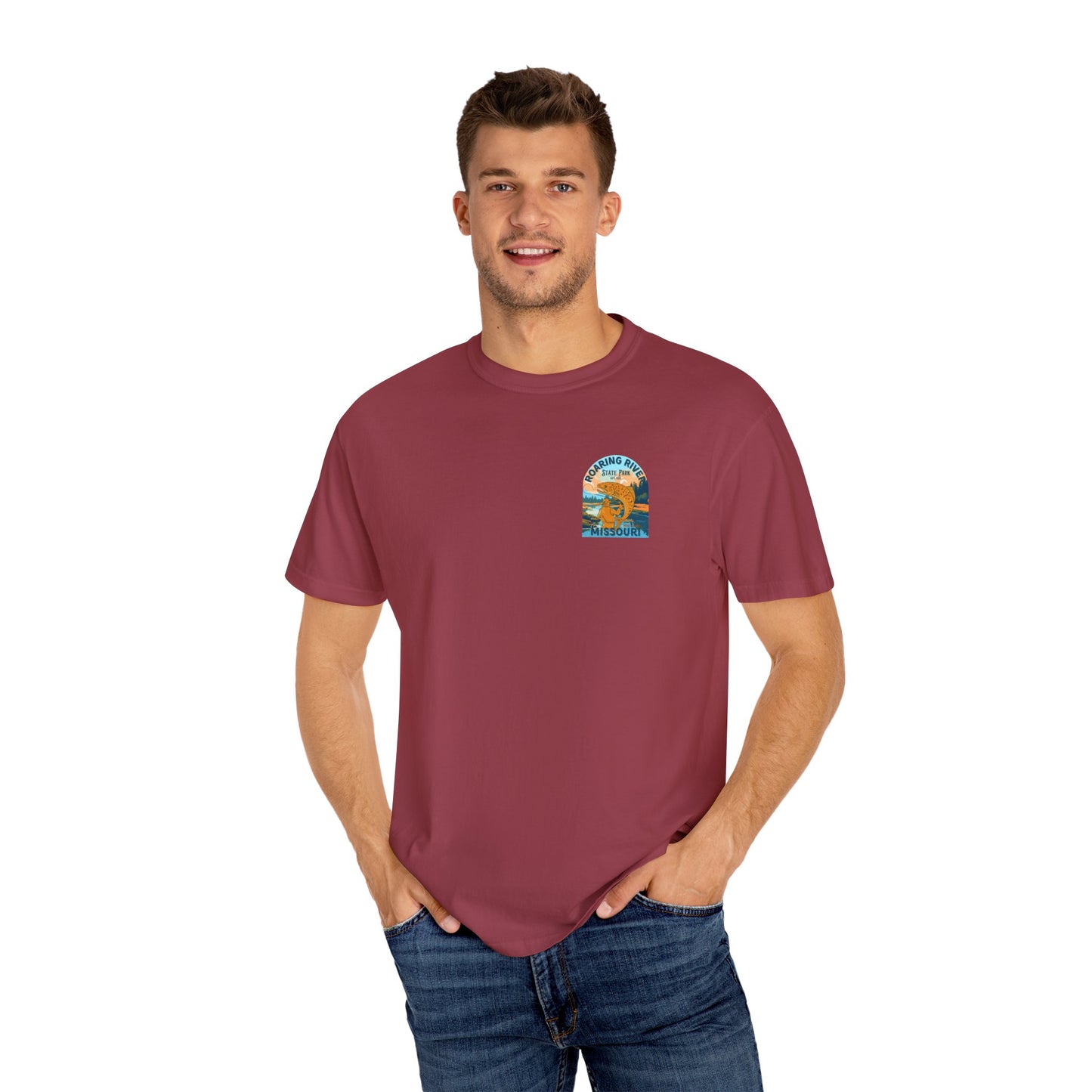 Roaring River | Garment-Dyed T-shirt | Missouri State Park