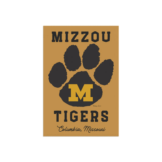 Mizzou Tigers Paw Garden & Yard Banner