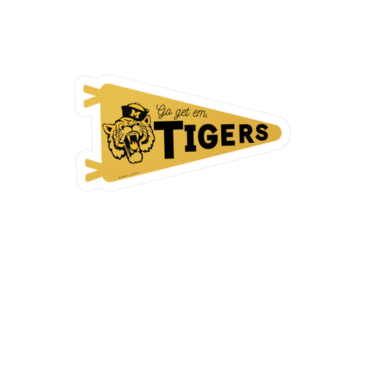 Mizzou Vintage Tiger Vinyl Decal