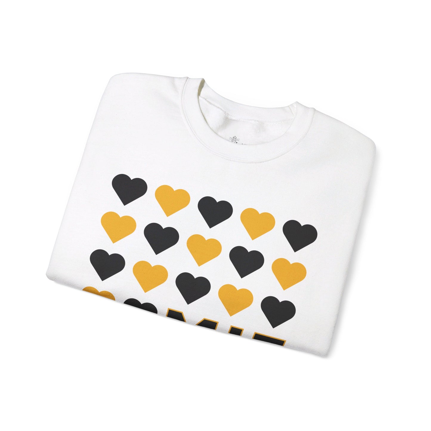 Mizzou Black & Gold Heart Sweatshirt