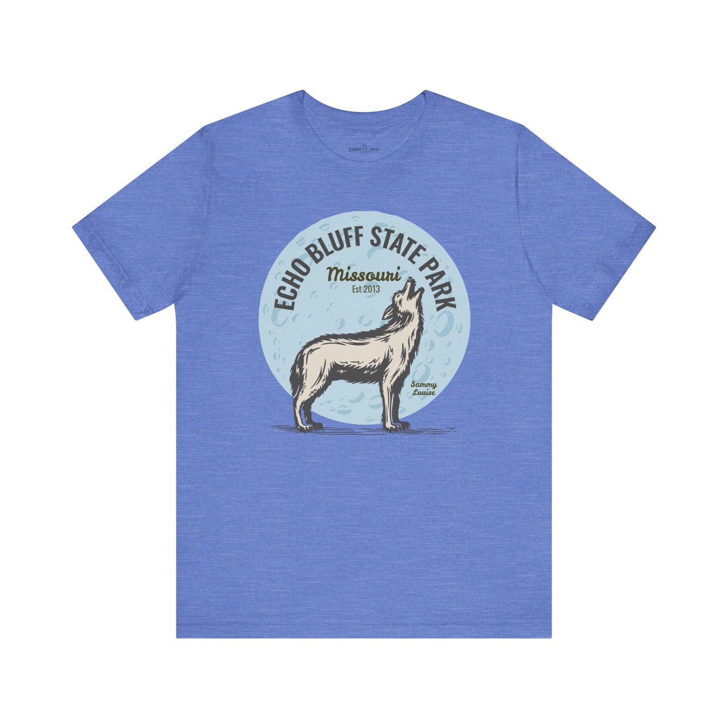 Adult Unisex | Echo Bluff state Park | Jersey Short Sleeve Tee | Camping Shirt | Outdoor Tee