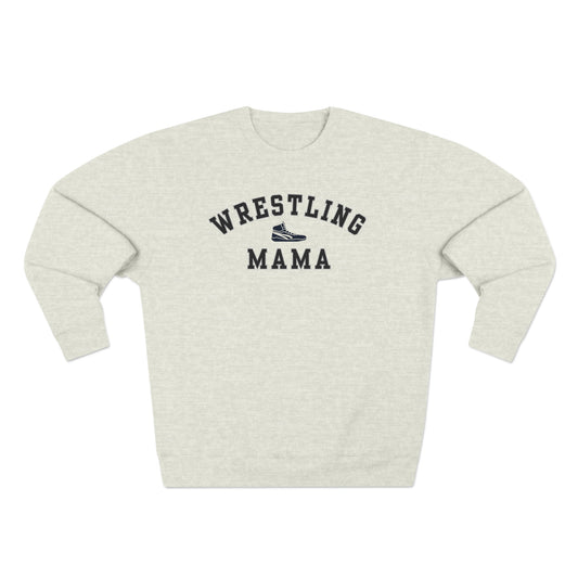 Wrestling Mama Crewneck Sweatshirt