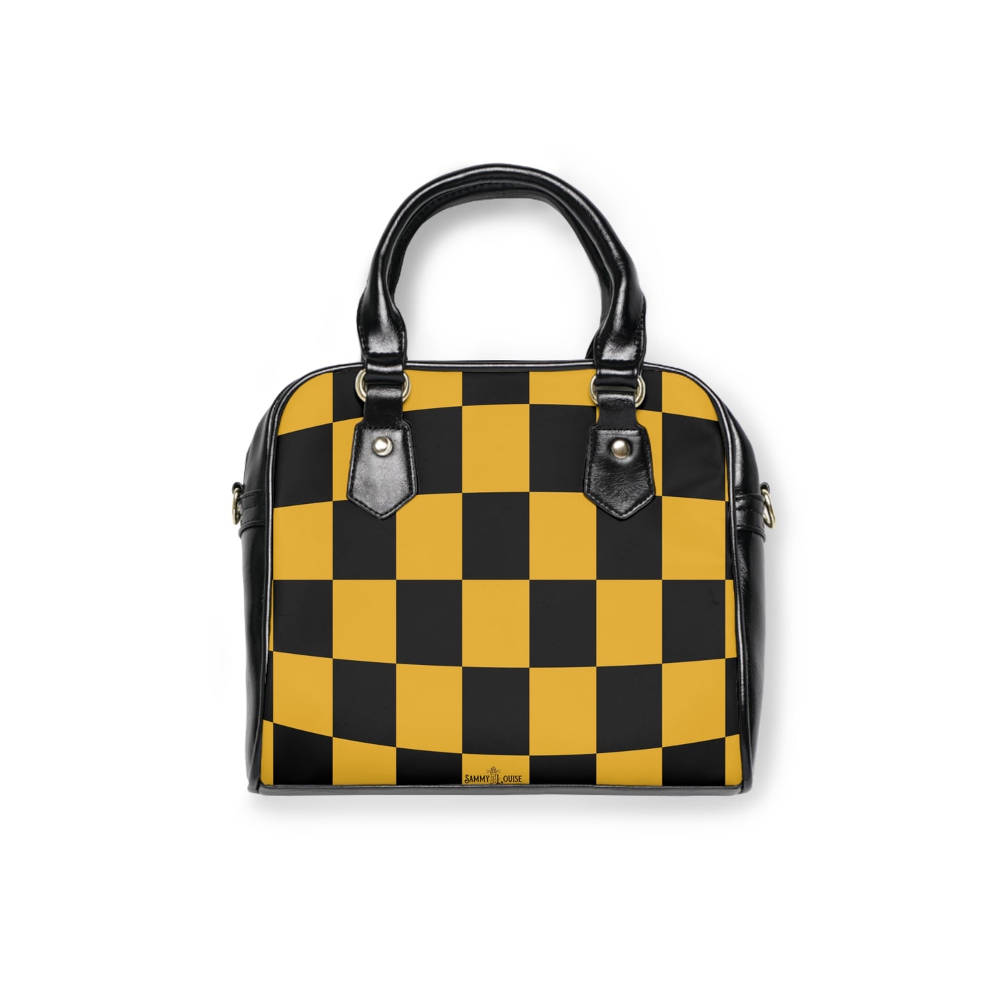 Game Day Handbag Black & Gold