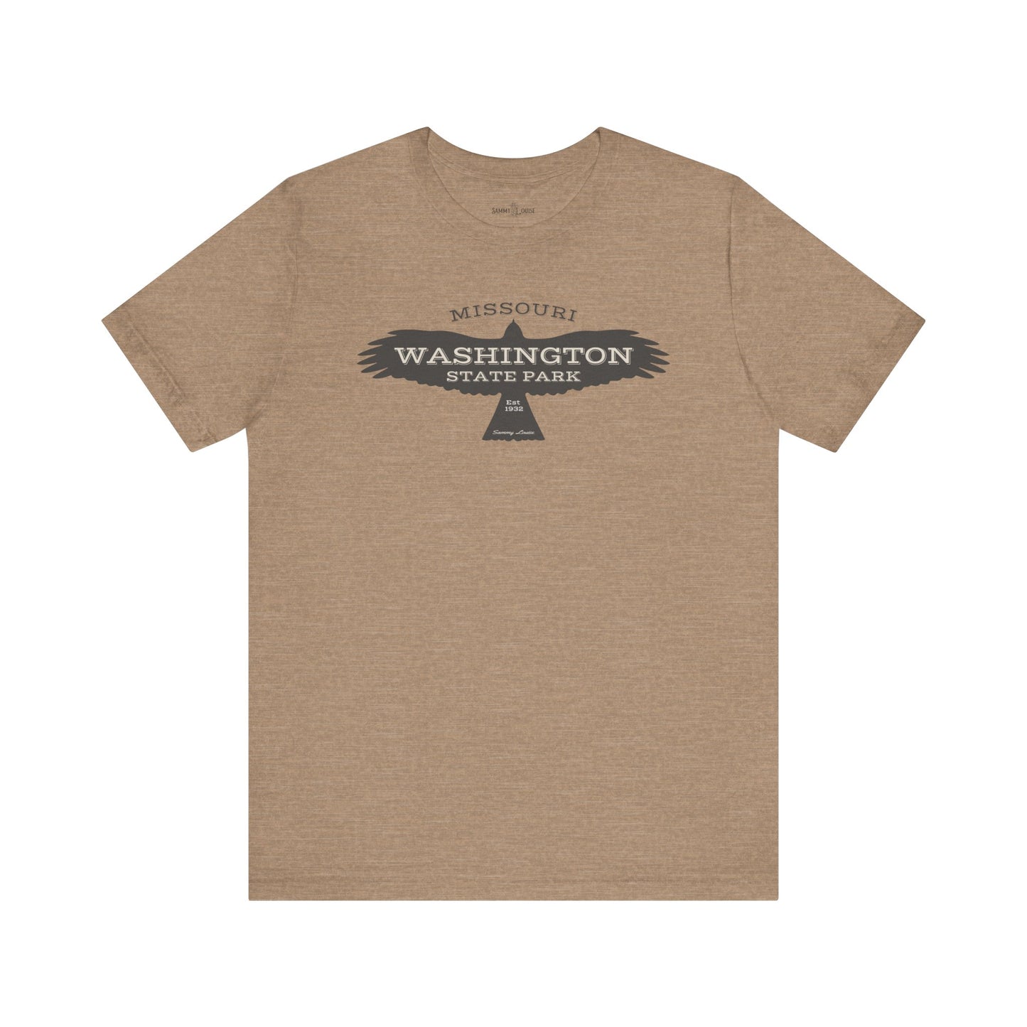 Adult Unisex | Washington state Park | Jersey Short Sleeve Tee | Camping Shirt | Outdoor Tee