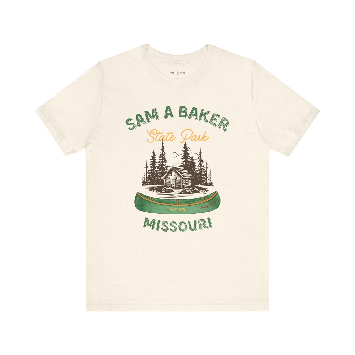 Adult Unisex | Sam A Baker | State Park | Missouri | Jersey Short Sleeve Tee