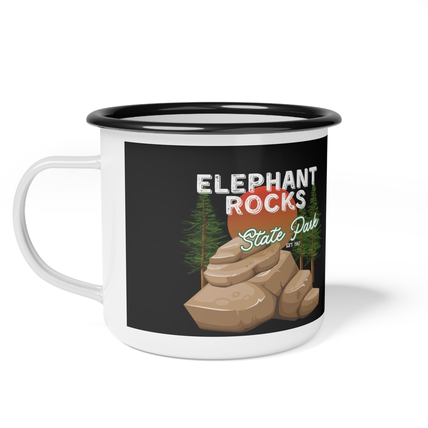 MO State Park | Camp Cup | Elephant Rocks |