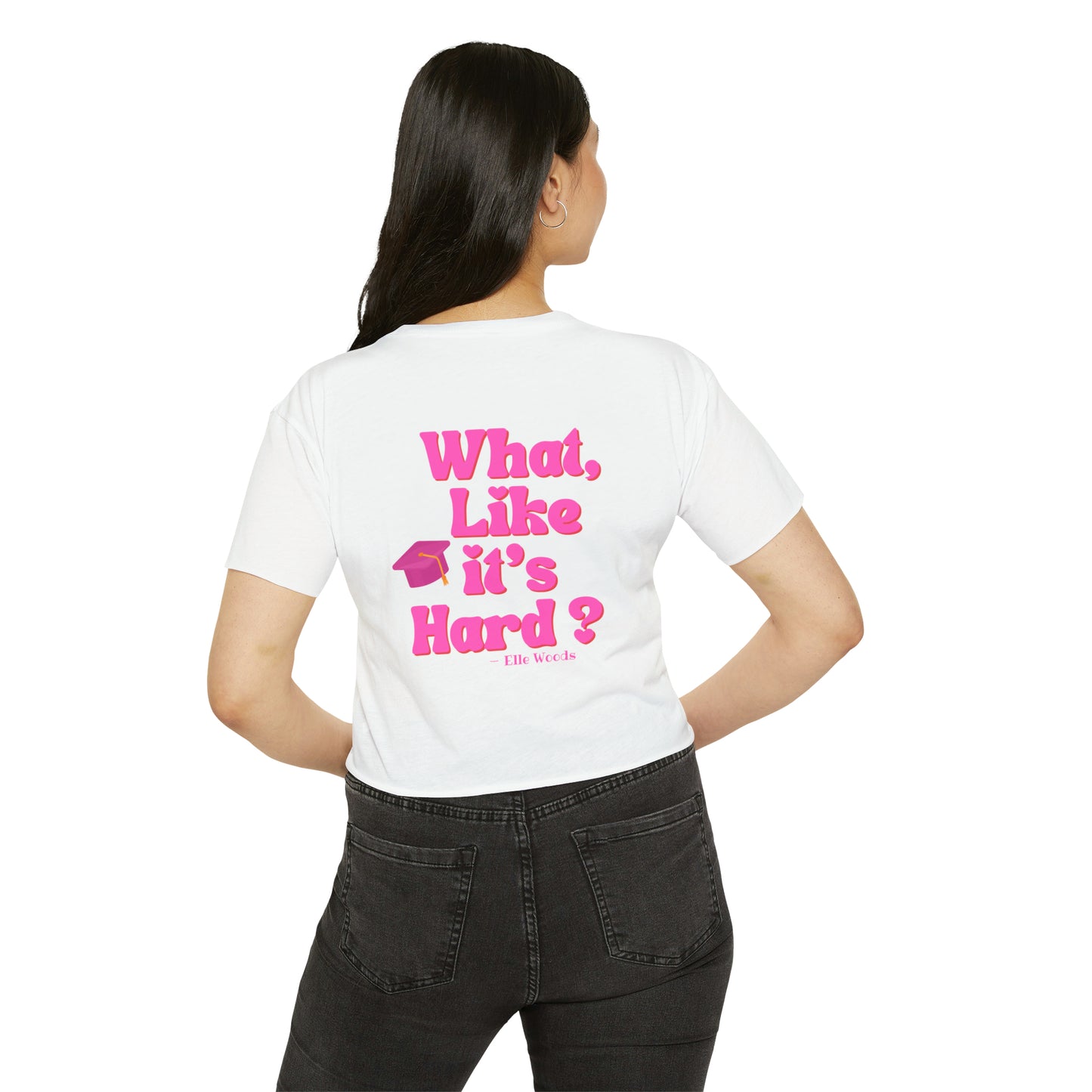 Women's Graduate - Elle Woods Style Festival Crop Top