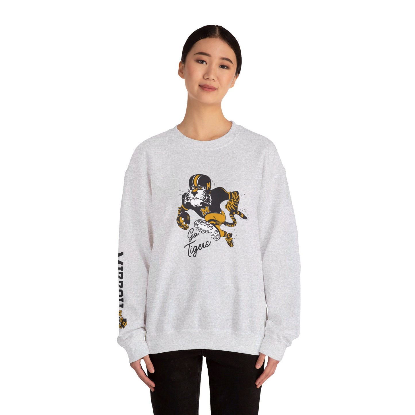 Vintage Mizzou Mascot | College | Missouri | Crewneck | Sweatshirt