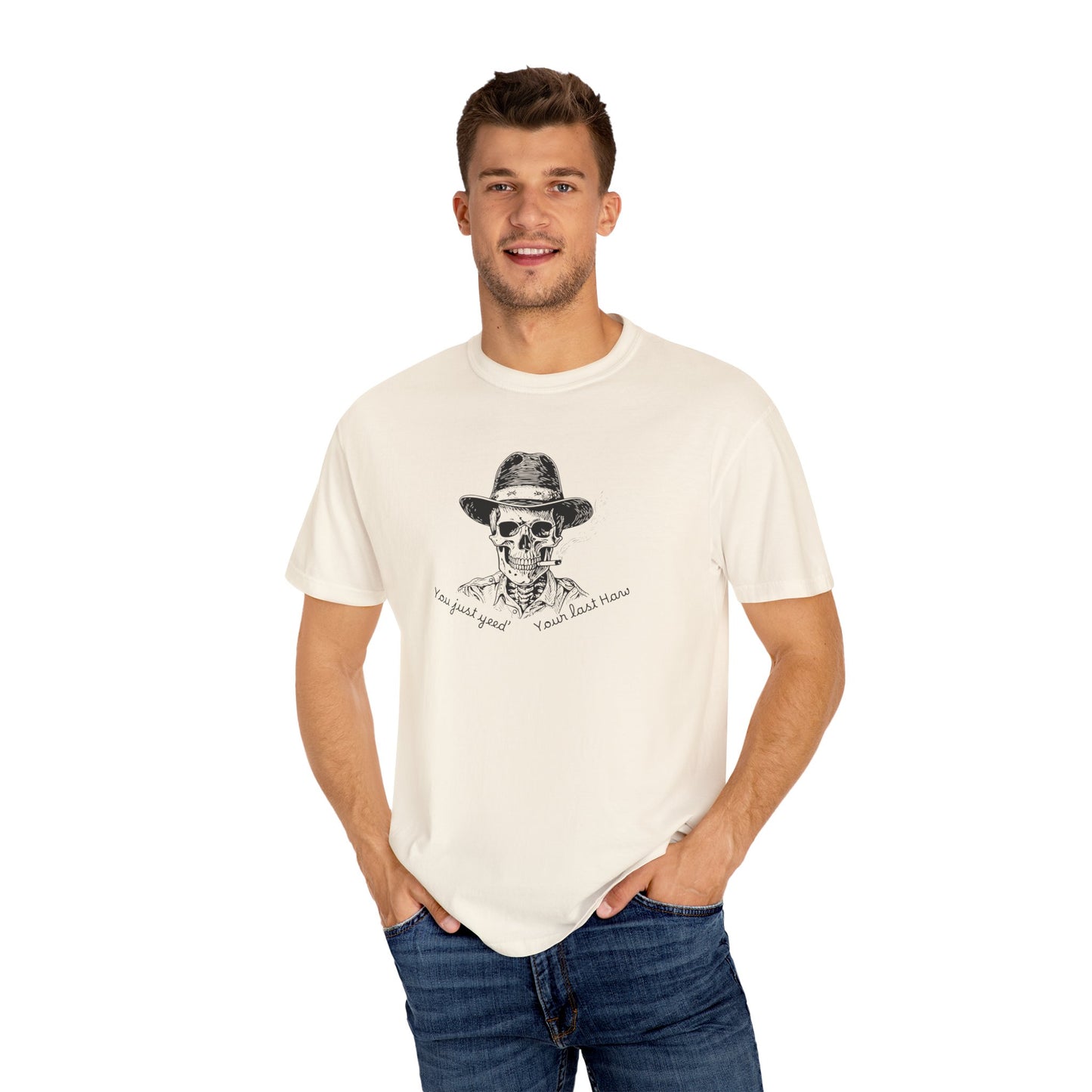 Adult YeeHaw Unisex Garment-Dyed T-shirt