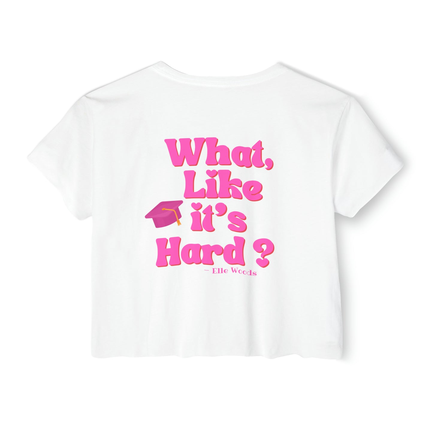 Women's Graduate - Elle Woods Style Festival Crop Top
