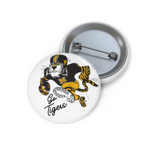 Mizzou Go Tigers Button