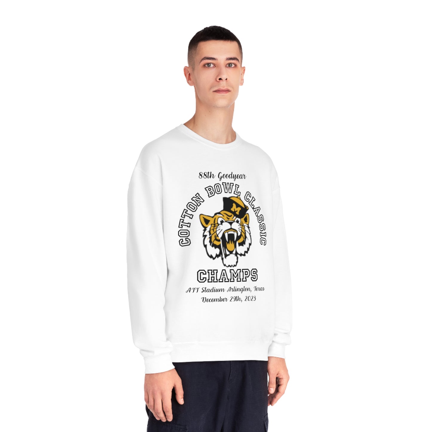 Mizzou Cotton Bowl 2023 Champs Unisex NuBlend® Crewneck Sweatshirt