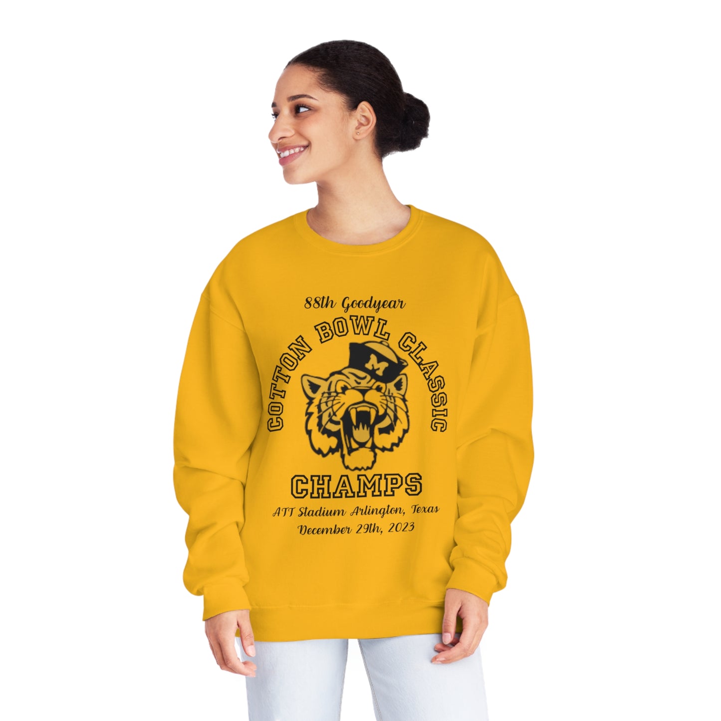 Mizzou Cotton Bowl 2023 Champs Unisex NuBlend® Crewneck Sweatshirt