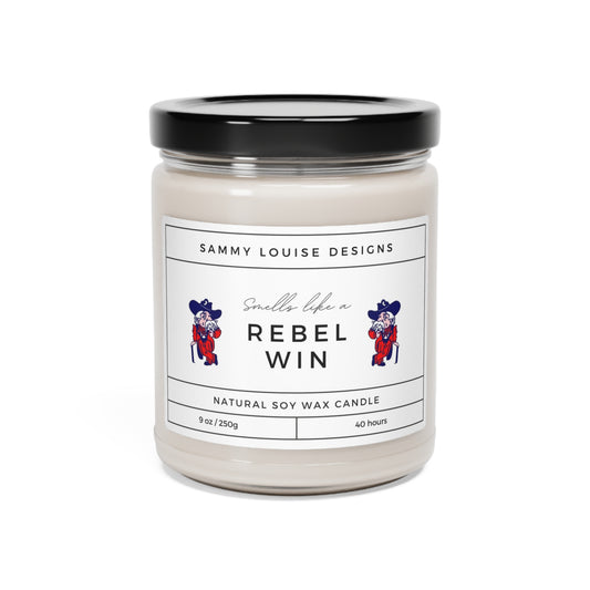 Smells like a Rebel Win Scented Soy Candle, 9oz
