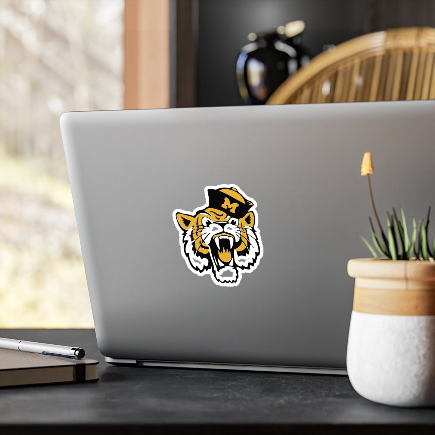 Mizzou Vintage Tiger Mascot Vinyl Decal