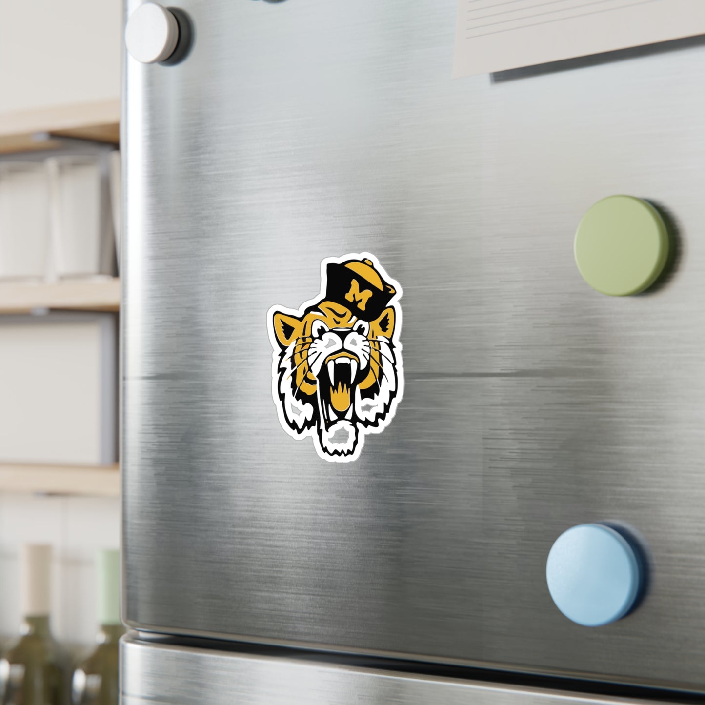 Mizzou Vintage Tiger Mascot Vinyl Decal