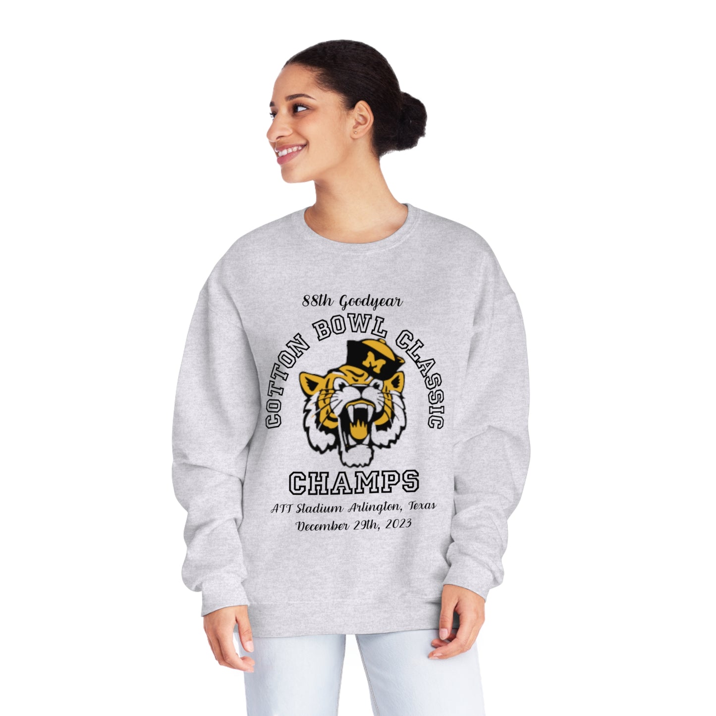 Mizzou Cotton Bowl 2023 Champs Unisex NuBlend® Crewneck Sweatshirt