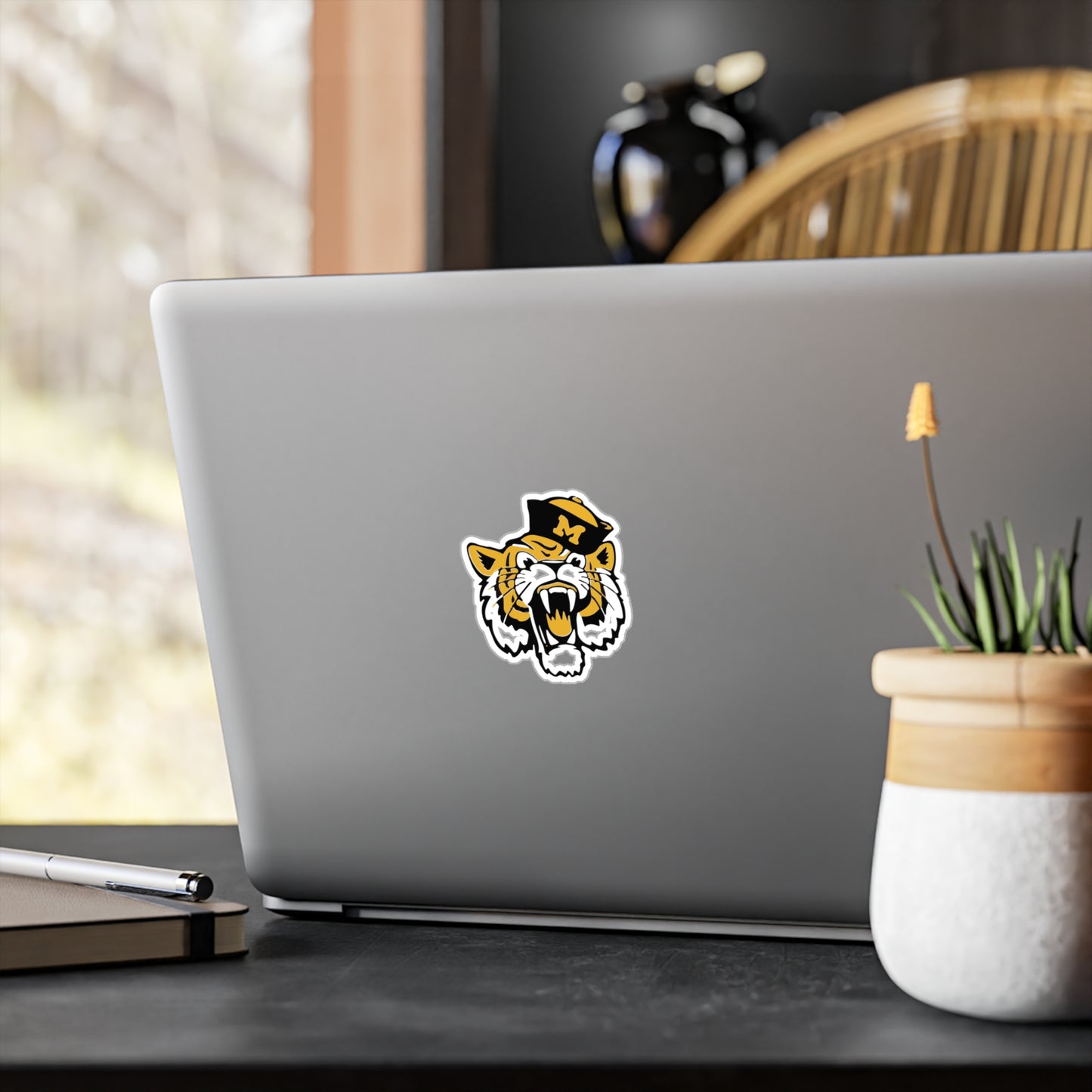 Mizzou Vintage Tiger Mascot Vinyl Decal