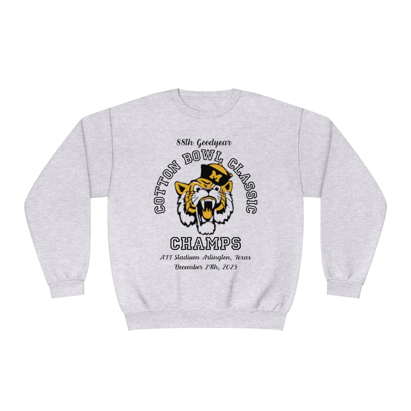 Mizzou Cotton Bowl 2023 Champs Unisex NuBlend® Crewneck Sweatshirt