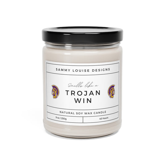 Smells like a Trojan Win Scented Soy Candle, 9oz